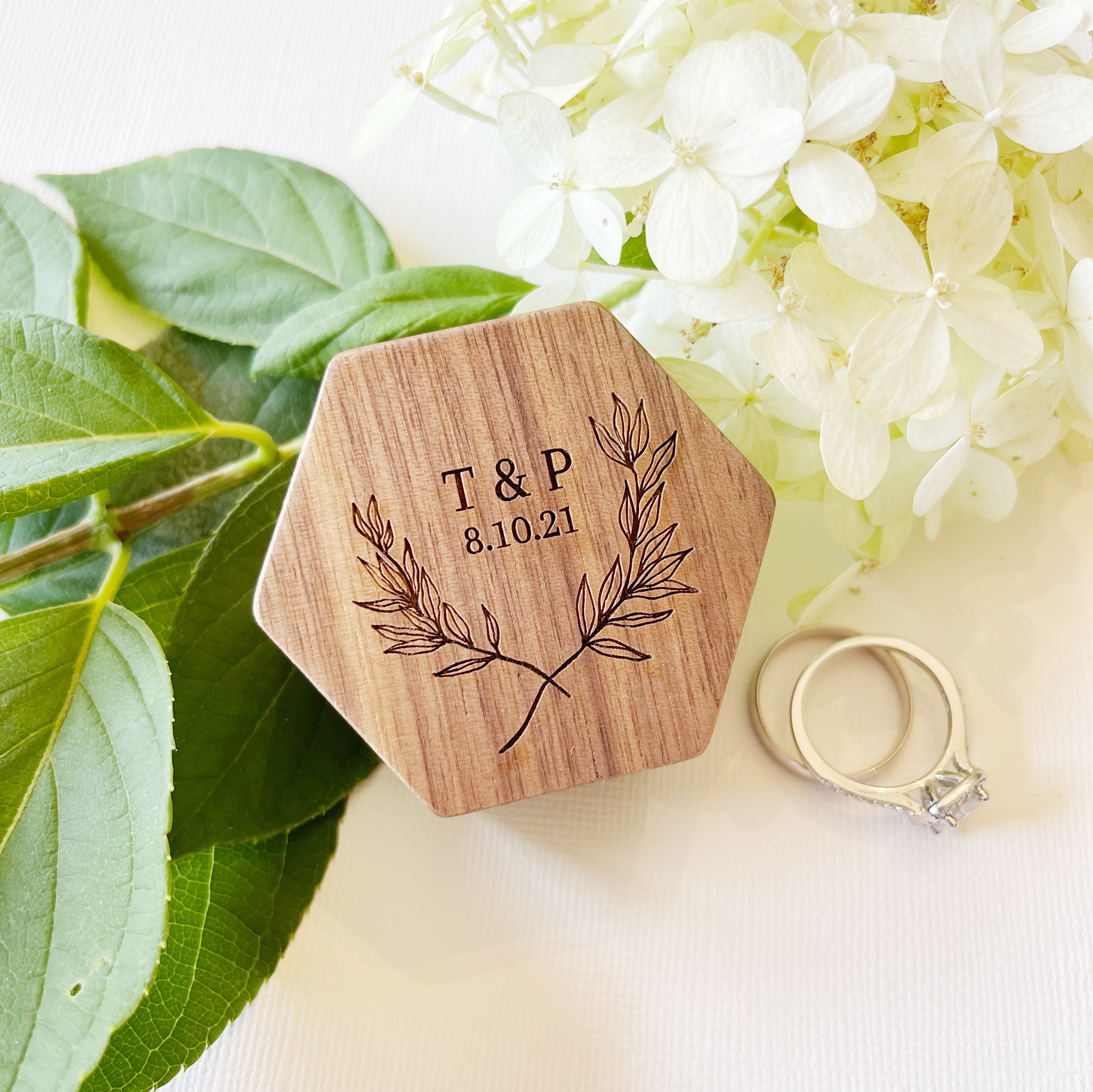 Wedding Ring Boxes Print Smitten Paper Co