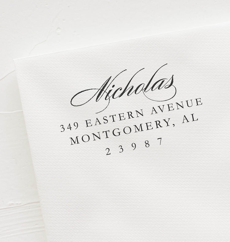 Return Address Stamp