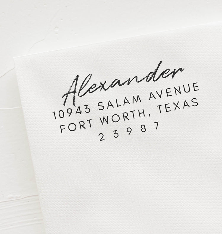 Return Address Stamp