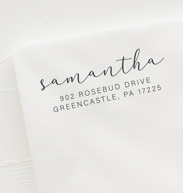 Return Address Stamp