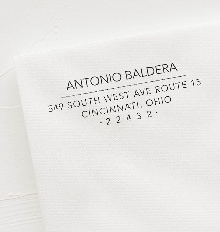 Return Address Stamp