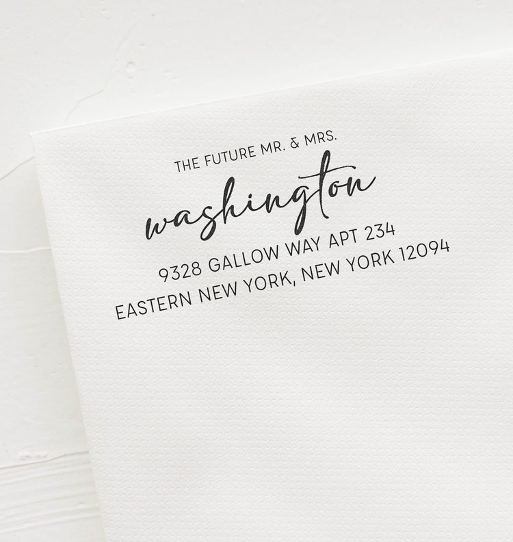 Return Address Stamp