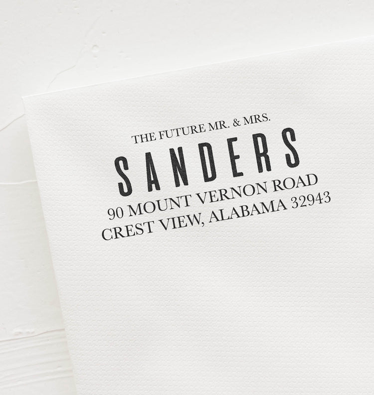 Return Address Stamp