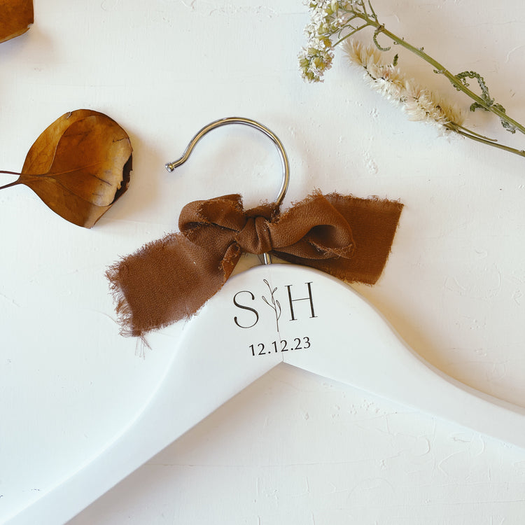 Custom Bride & Groom Hanger