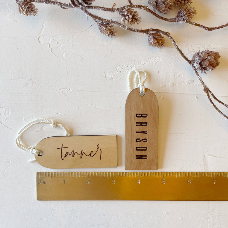 Christmas Stocking Name Tags