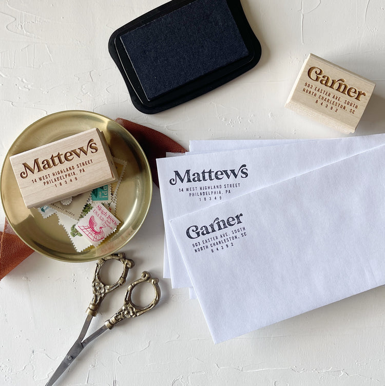 Return Address Stamp