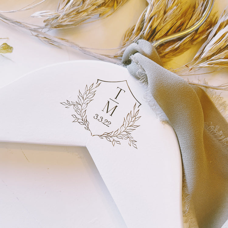 Custom Bride & Groom Hanger