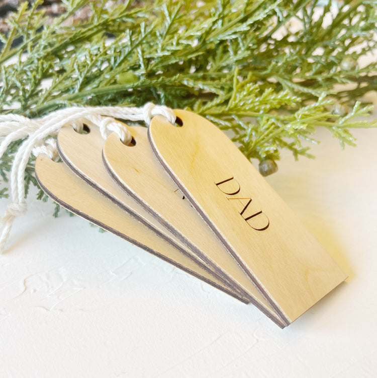 Christmas Stocking Name Tags