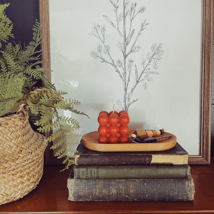 Wooden engraved Catch All Tray