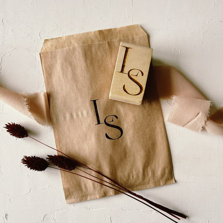 Custom Wedding Initial Stamp