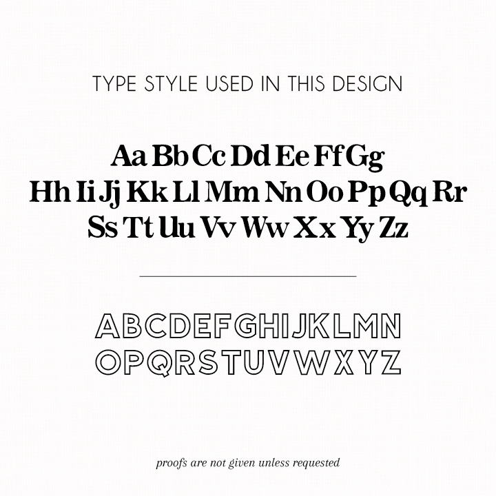 Modern Baby Announcement Social Media Name Sign