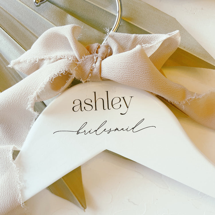 Custom Bridal Party Hanger