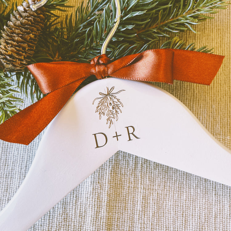Custom Bride & Groom Hanger