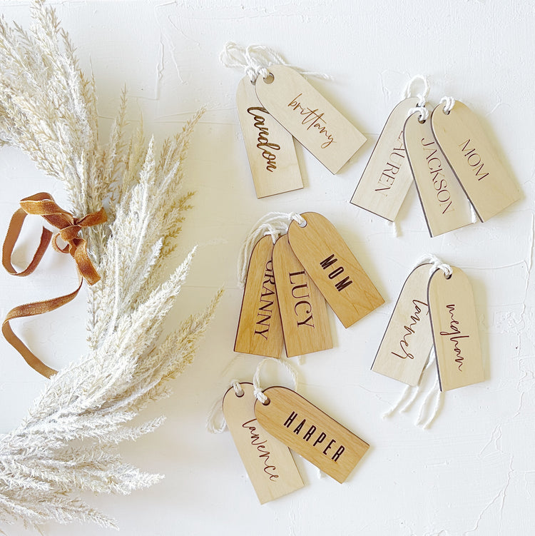 Christmas Stocking Name Tags