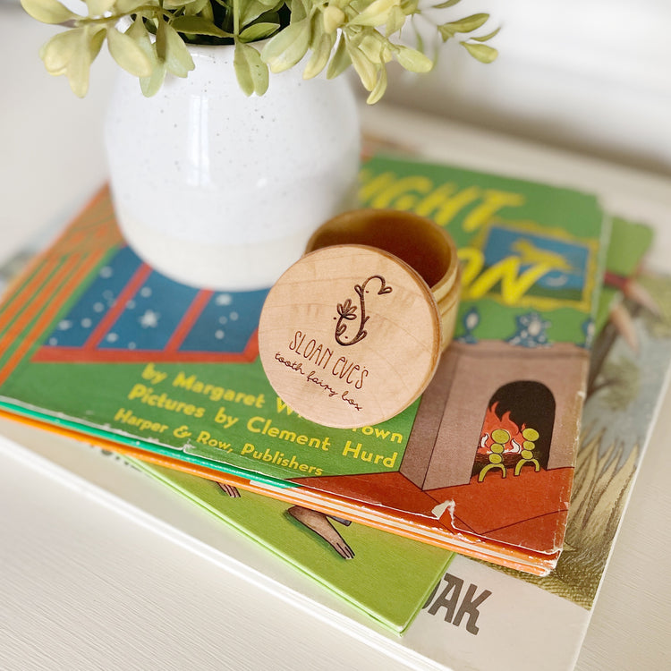 Wooden Tooth Fairy Keepsake Box