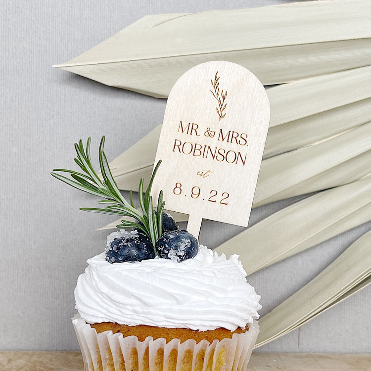 Custom Cupcake Toppers