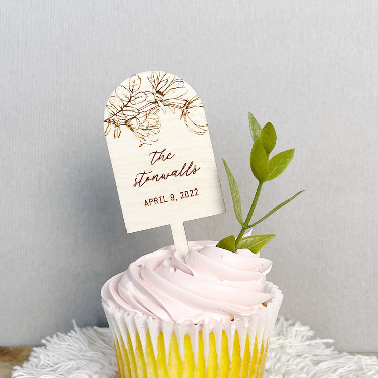 Custom Cupcake Toppers