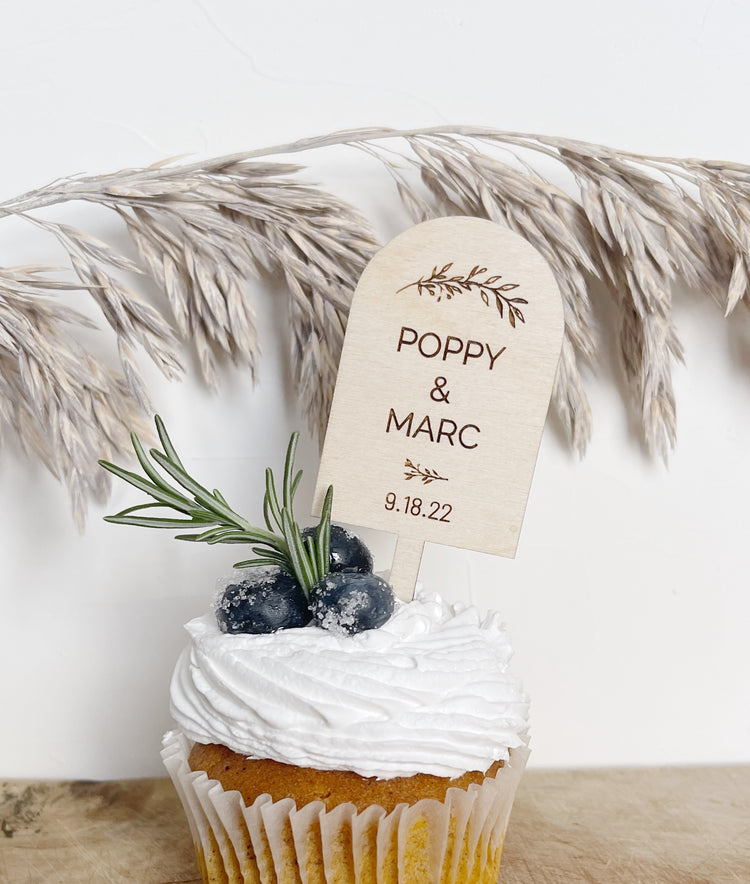 Custom Cupcake Toppers