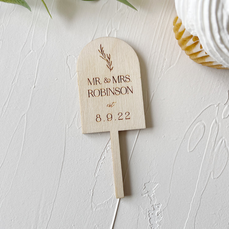 Custom Cupcake Toppers
