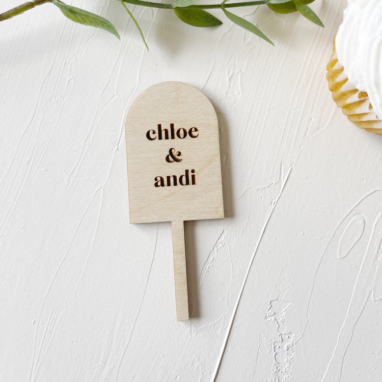 Custom Cupcake Toppers