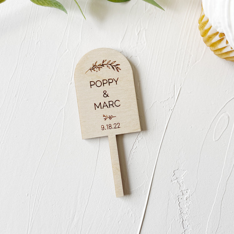 Custom Cupcake Toppers
