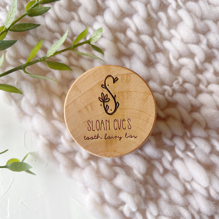 Wooden Tooth Fairy Keepsake Box