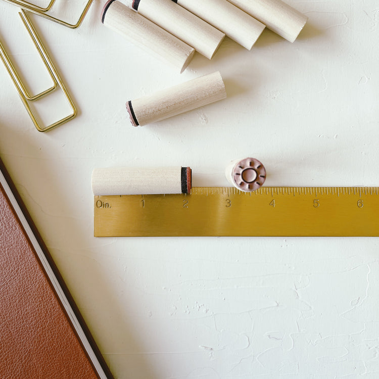 Mini Rubber Stamp - Tulip