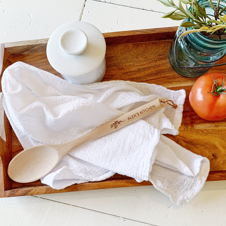 Custom Engraved Wooden Spoon
