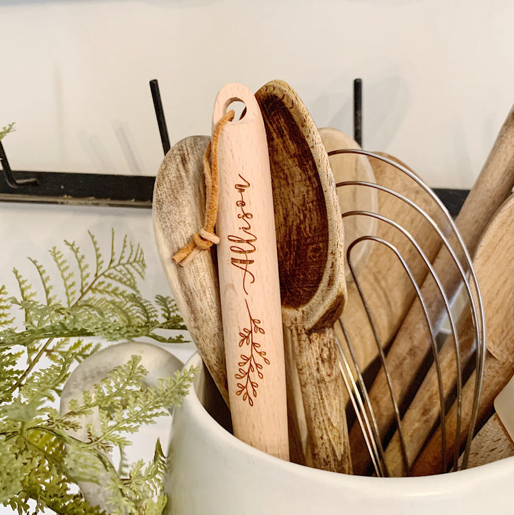 Custom Engraved Wooden Spoon