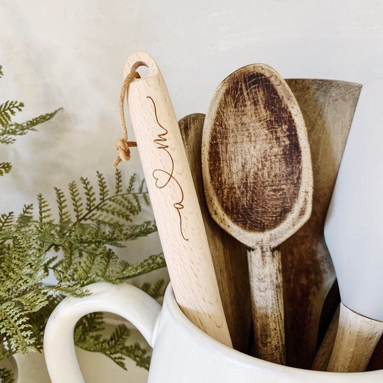 Custom Engraved Wooden Spoon