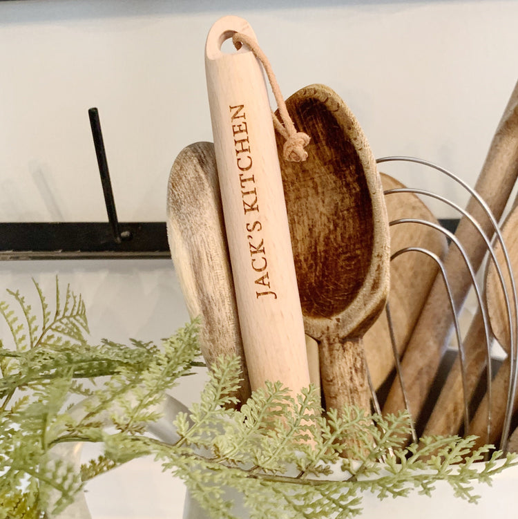 Custom Engraved Wooden Spoon