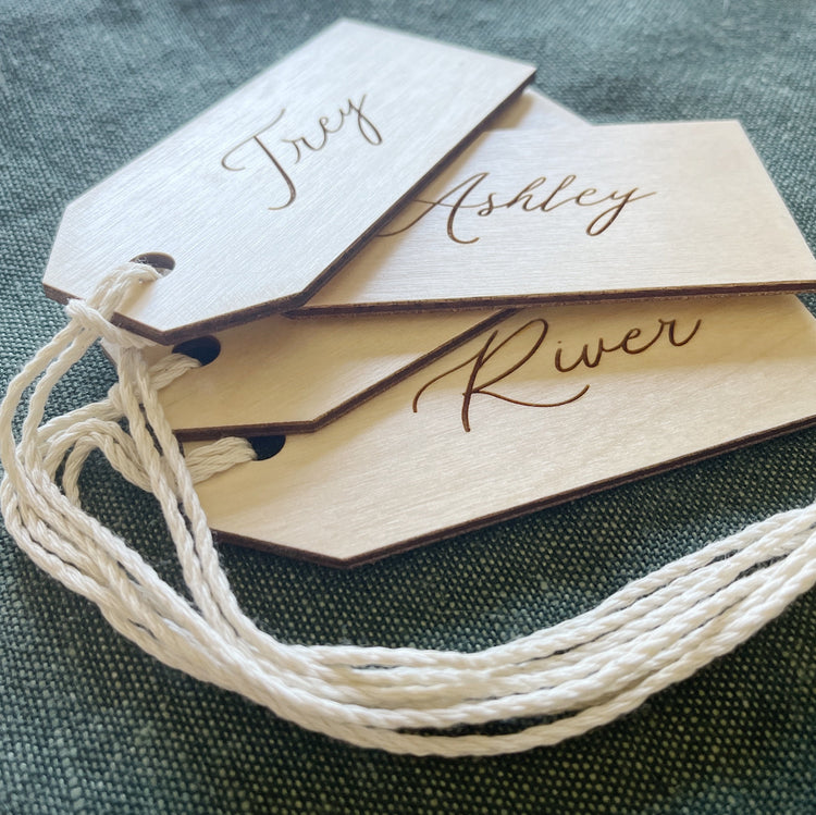 Christmas Stocking Name Tags