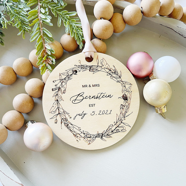 Wedding Ornament Keepsake