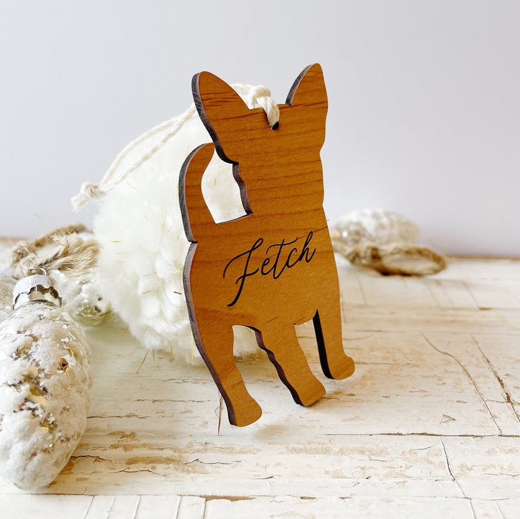 Chihuahua Christmas Ornament