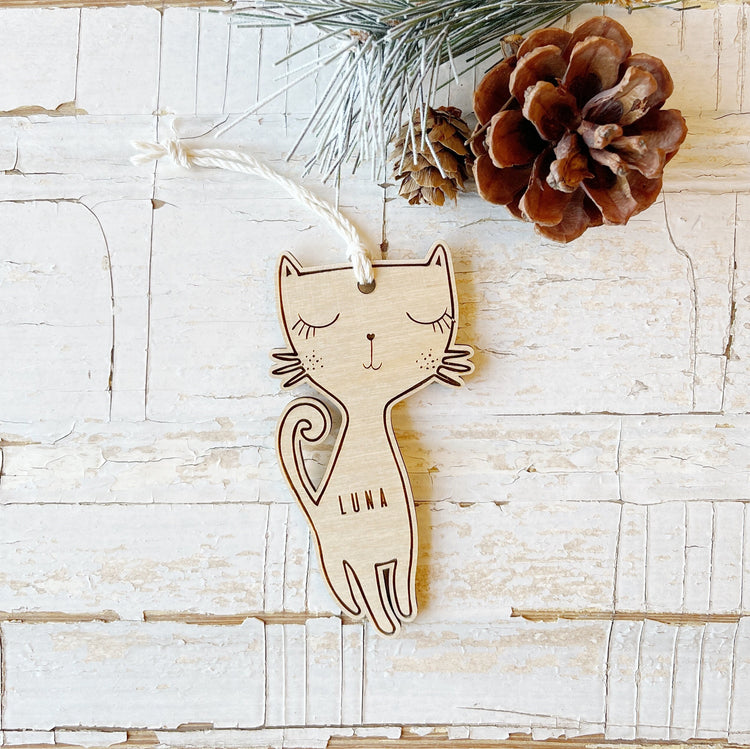 Cat Lover Christmas Ornament