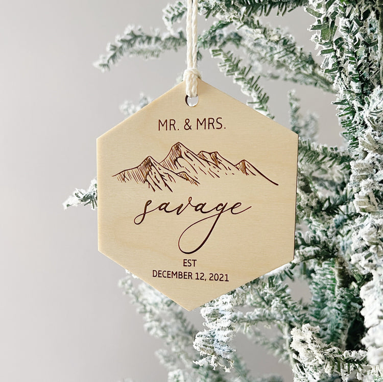 Wedding Ornament Keepsake