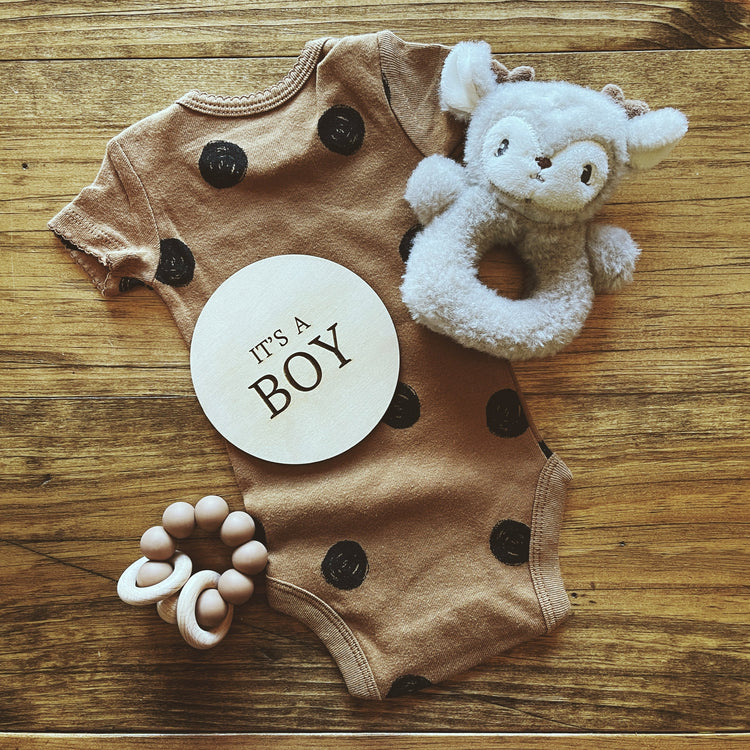 Baby Gender Reveal Sign