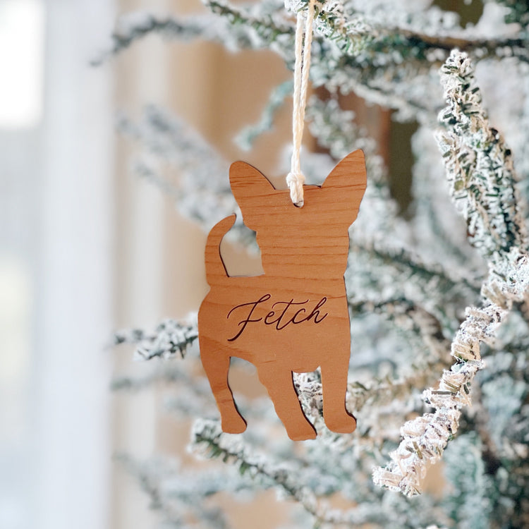 Chihuahua Christmas Ornament