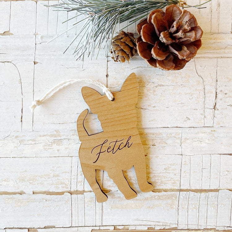 Chihuahua Christmas Ornament