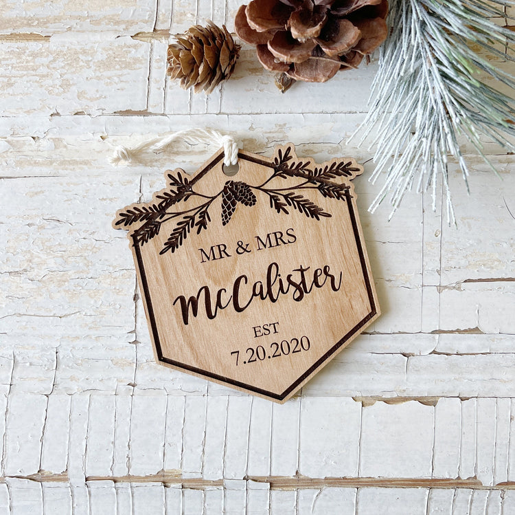 Wedding Ornament Keepsake