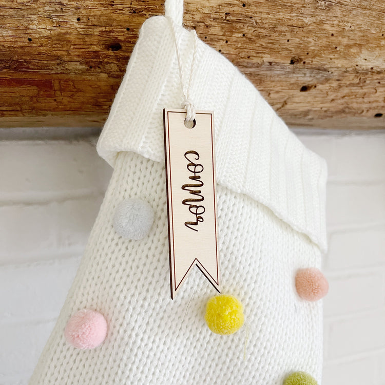 Christmas Stocking Name Tags