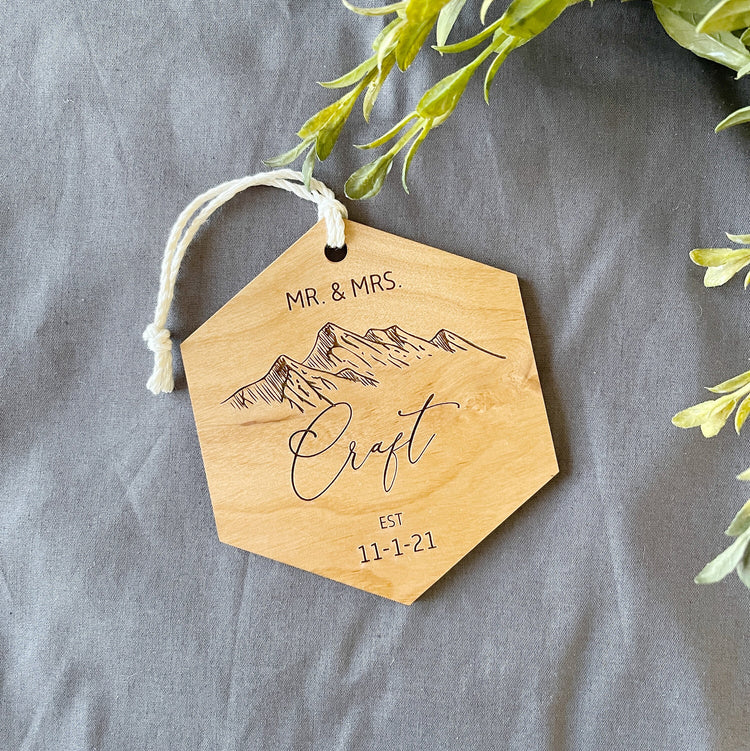 Wedding Ornament Keepsake
