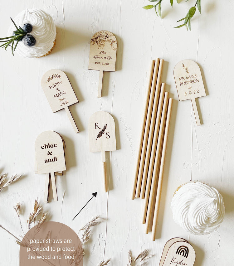 Custom Cupcake Toppers