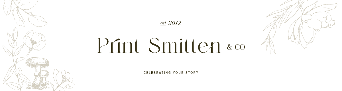 Print Smitten Paper Co logo
