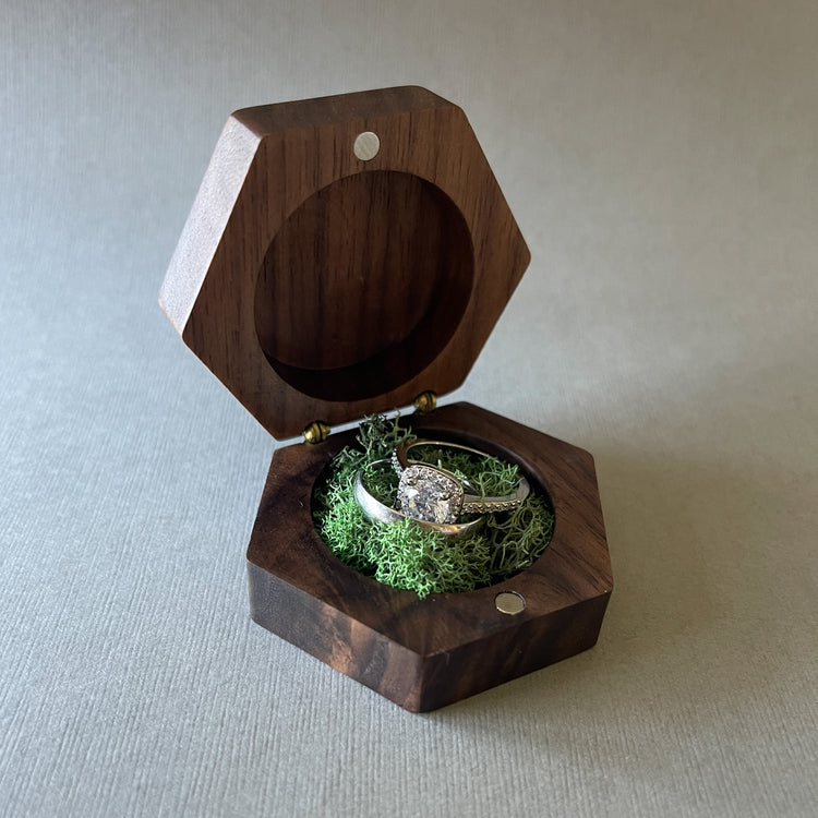 Personalized Wedding Ring Box