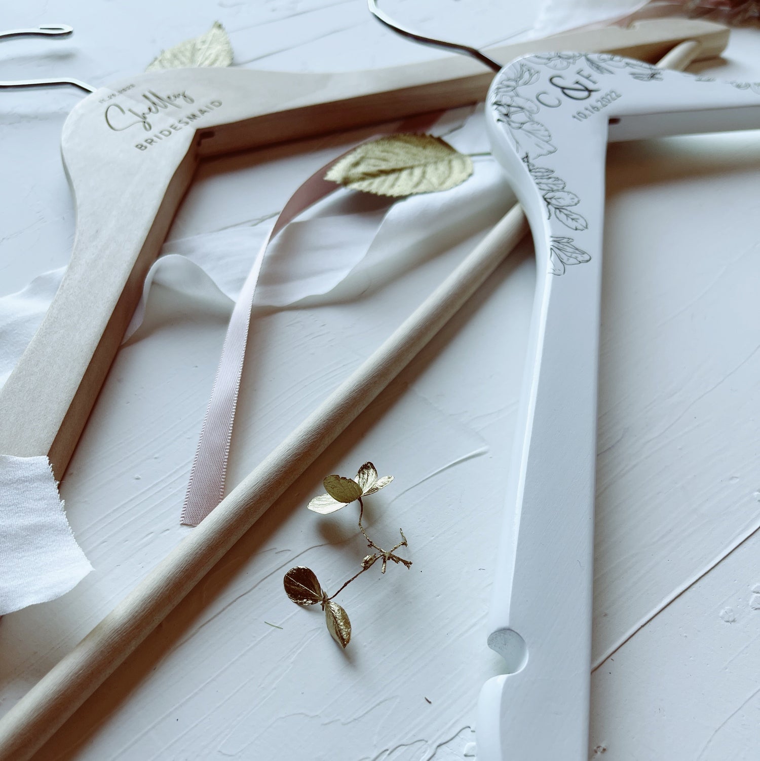 bridal party dress hangers Amazon.com: Personalized Wedding Hanger for Bride, Custom Bridesmaid Hanger, Wooden Bridal Hanger for Wedding Dress, Bridal Shower Gift, Bachelorette Party Gift for Bride and Bridesmaids : Home & Kitchen