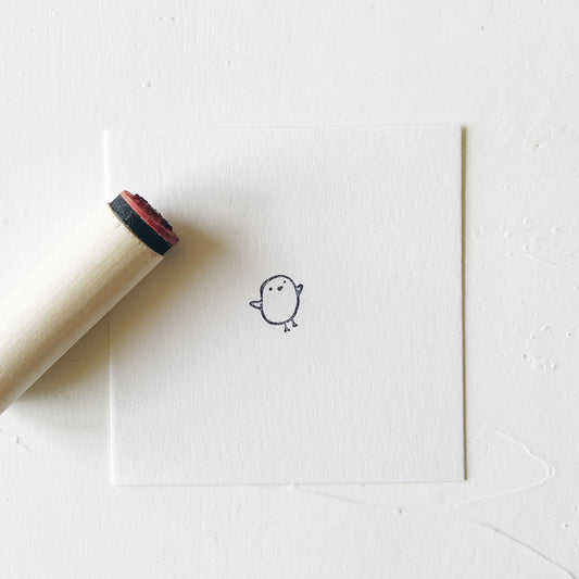 Mini Rubber Stamp - Chick