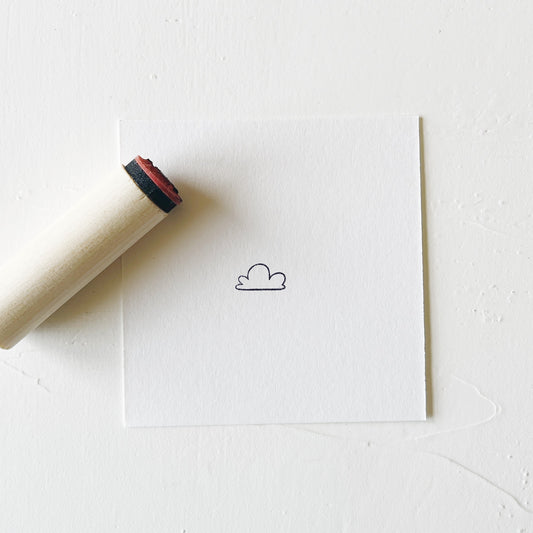 Mini Rubber Stamp - Cloud