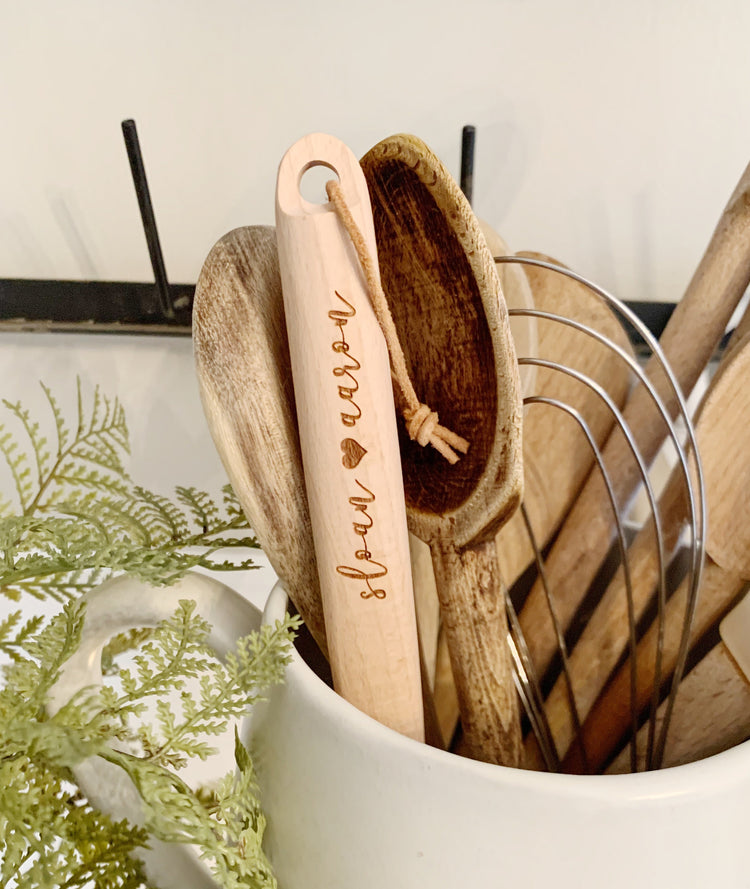 Custom Engraved Wooden Spoon