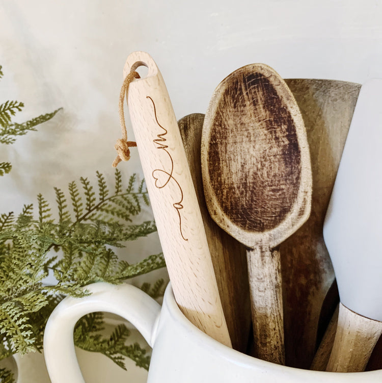 Custom Engraved Wooden Spoon
